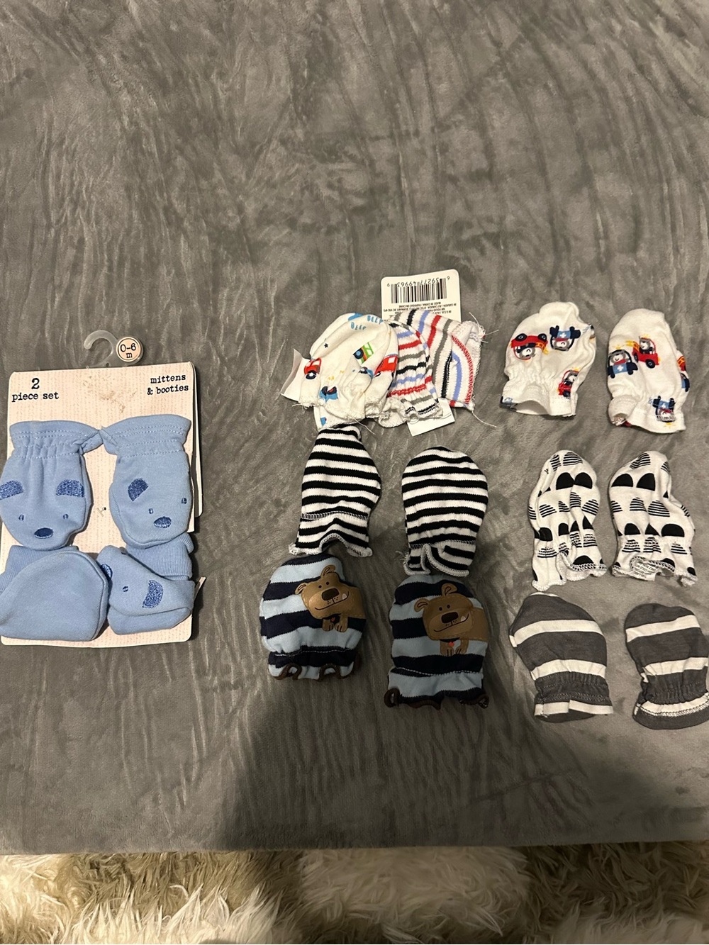 5/$25 baby mitten/ bootie bundle!